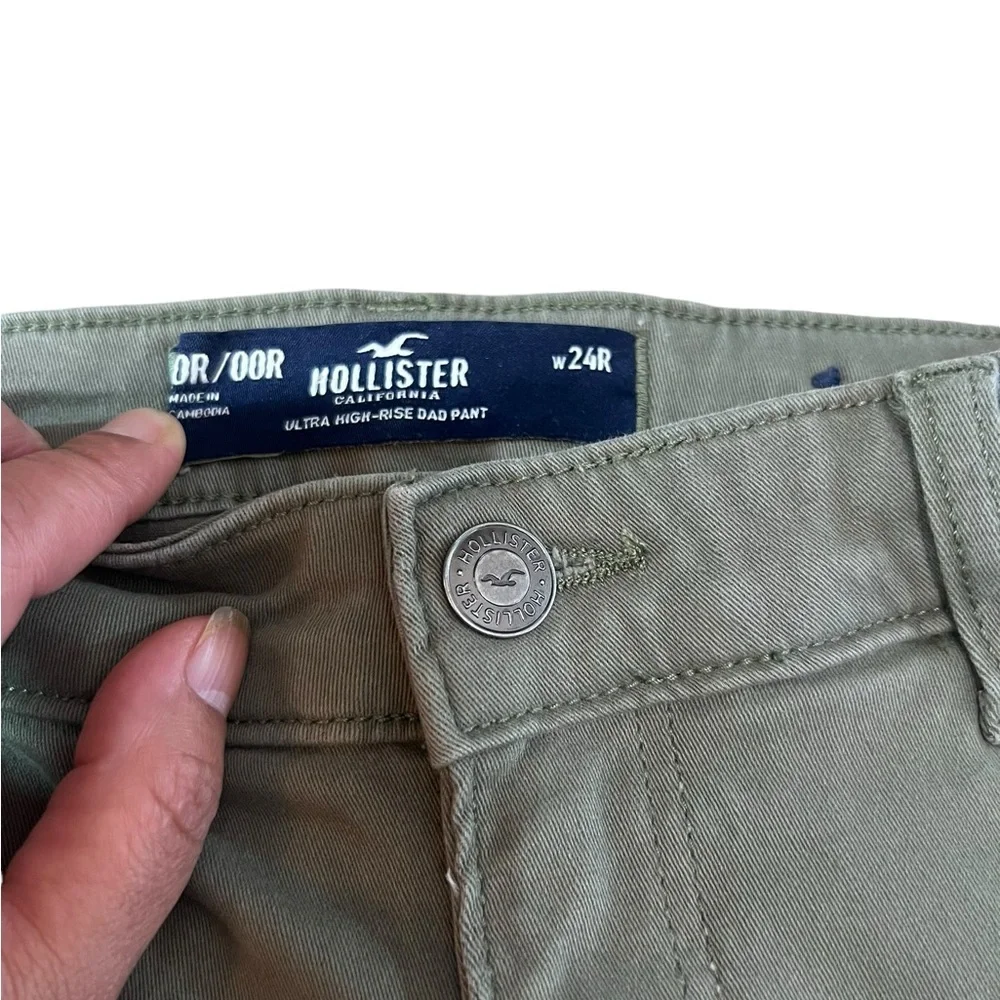 HOLLISTER ULTRA HIGH RISE DAD PANT - Picture 5 of 6